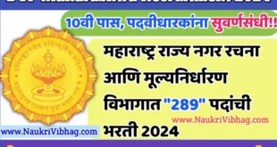 DTP Maharashtra Bharti 2024