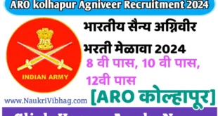 ARO Kolhapur Army Recruitment Rally 2024